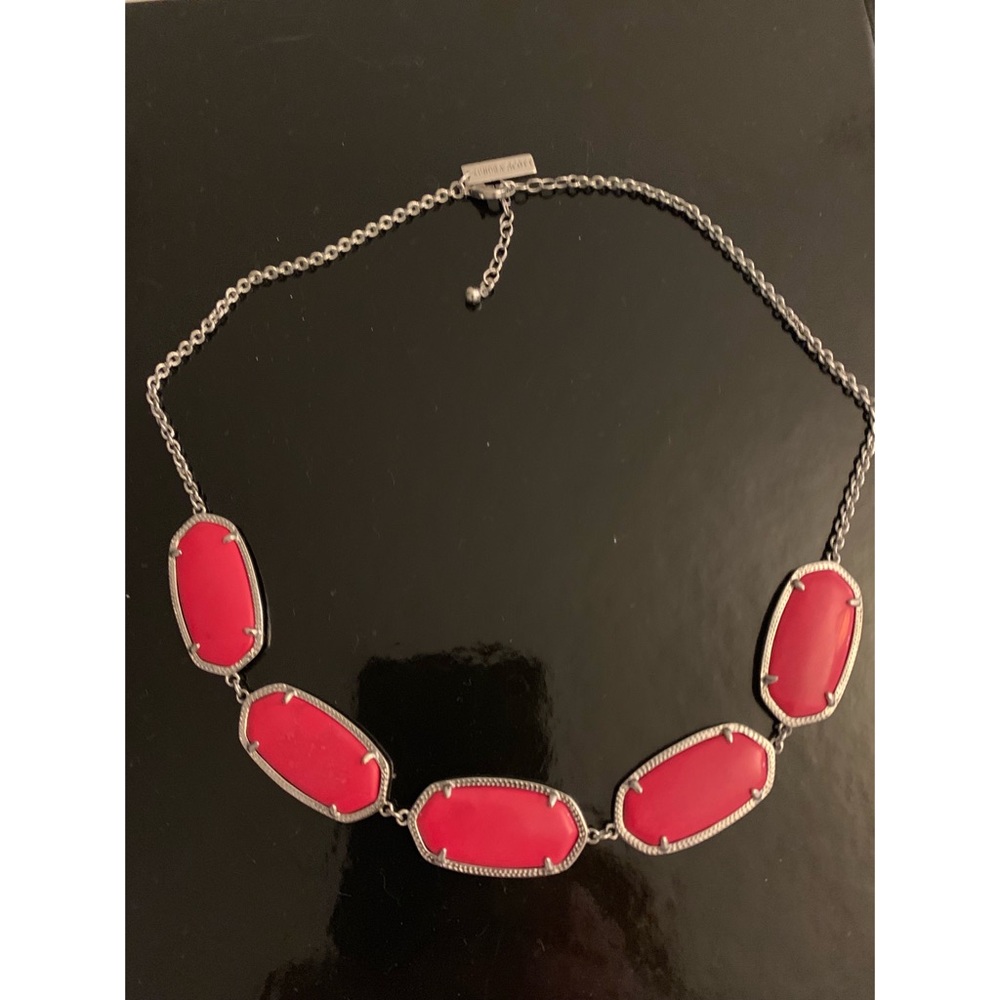 Red Kendra Scott Necklace (made @ KS ColorBar)